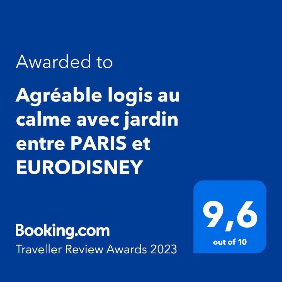 Agreable Logis Au Calme Avec Jardin Entre Paris Et Eurodisney Rosny-sous-Bois Exteriör bild